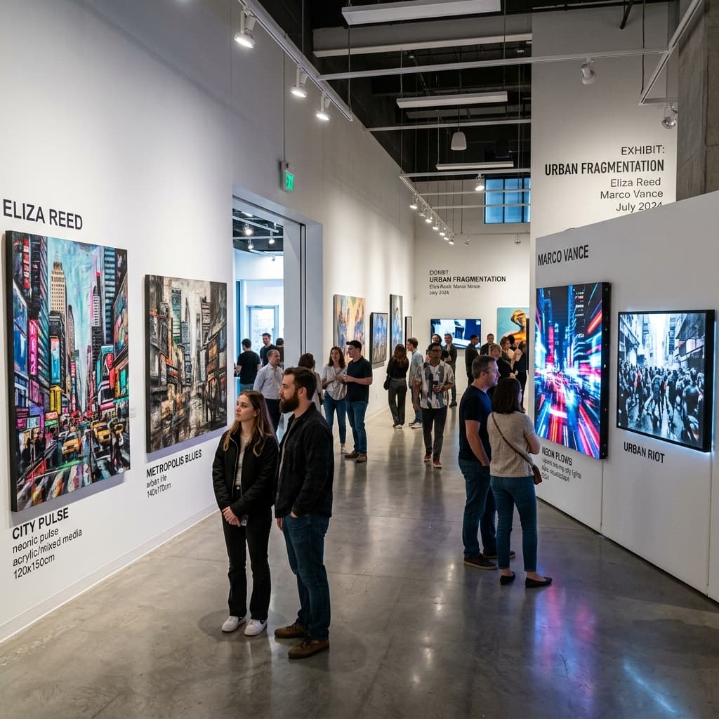 Pameran Seni Rupa Solo: Warna Kota